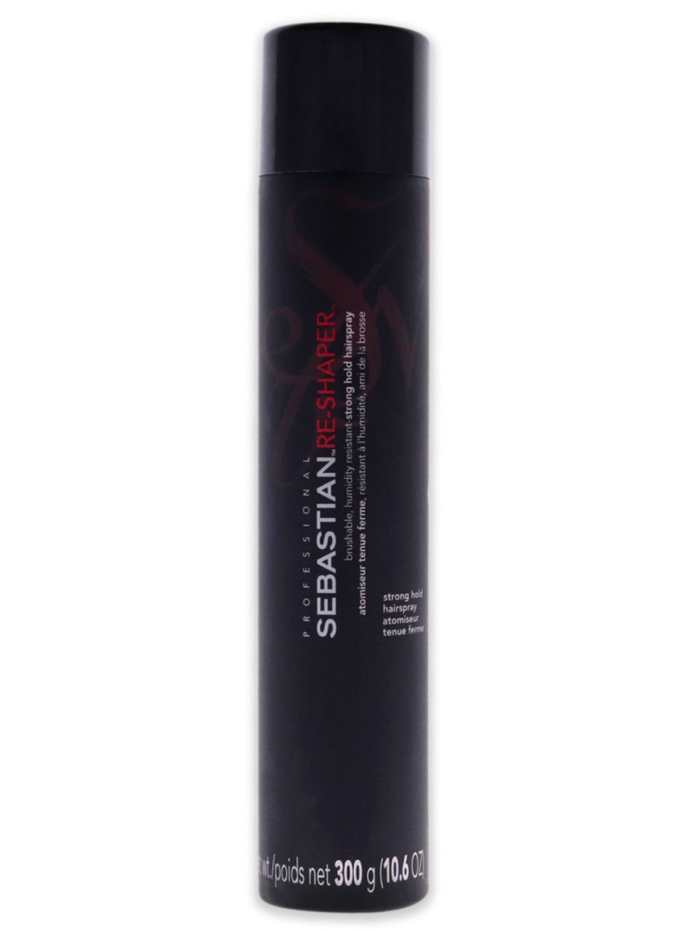 Sebastian Re-Shaper Strong Hold Hairspray 10.6 oz NEW! - Black
